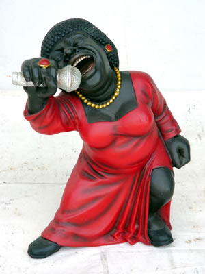 Human Figurines Musicial Statues Art Decor